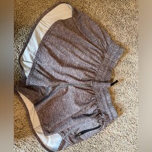 Grey Lululemon shorts